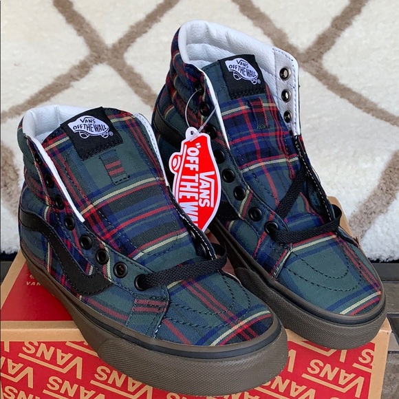 VANS SK8-Hi REISSUE TARTAN GUM BLACK/CLASSIC WMNS - Picture 4 of 16